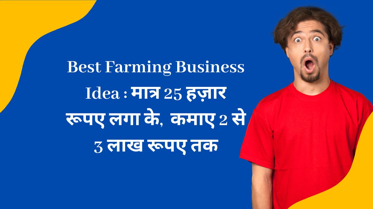 Best Farming Business Idea